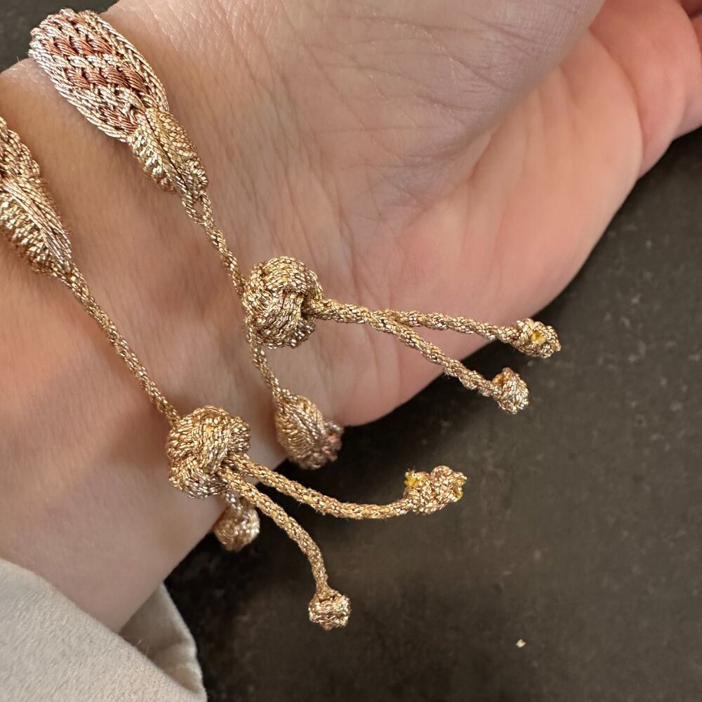 Adjustable Threaded Bracelets - image 2